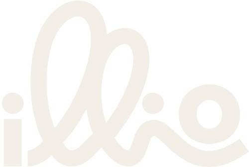 logo agence illio beige